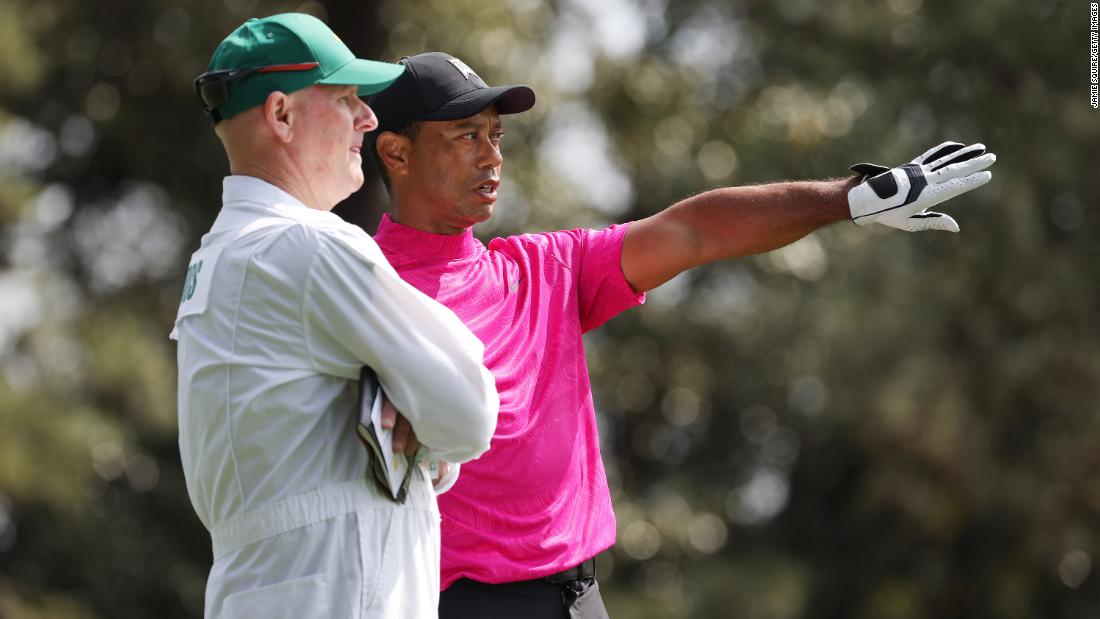 Why caddies wear white jumpsuits at the Masters