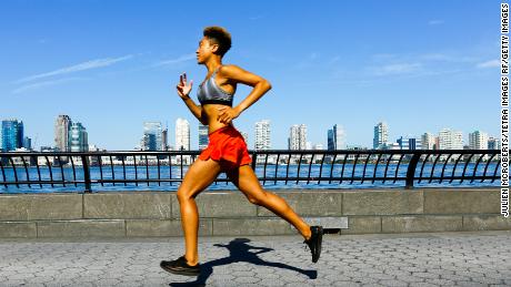 Running is one exercise that could be made more or less challenging by using the &quot;talk test.&quot;