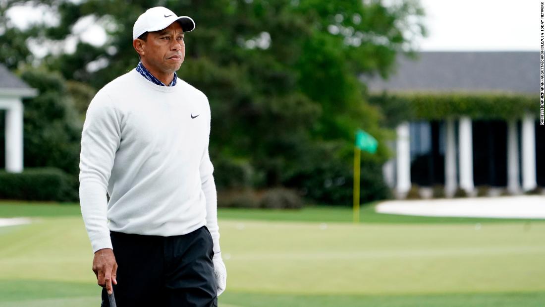 Tiger Woods' improbable Masters journey continues as he tees off for third round