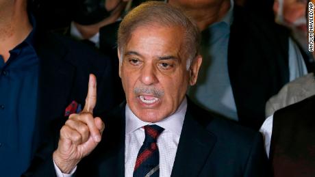 Pakistan's parliament votes in opposition leader Shehbaz Sharif as prime minister
