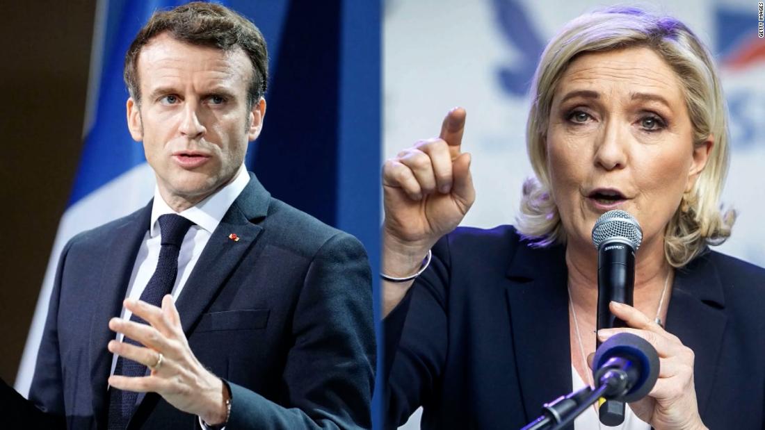 Emmanuel Macron and Marine Le Pen face off again, with France’s future direction at stake