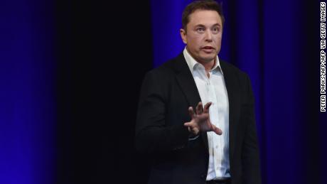 Billionaire entrepreneur and founder of SpaceX Elon Musk speaks at the 68th International Astronautical Congress 2017 in Adelaide on September 29, 2017. - Musk said his company SpaceX has begun serious work on the BFR Rocket as he plans an Interplanetary Transport System. (Photo by PETER PARKS / AFP)        (Photo credit should read PETER PARKS/AFP via Getty Images)
