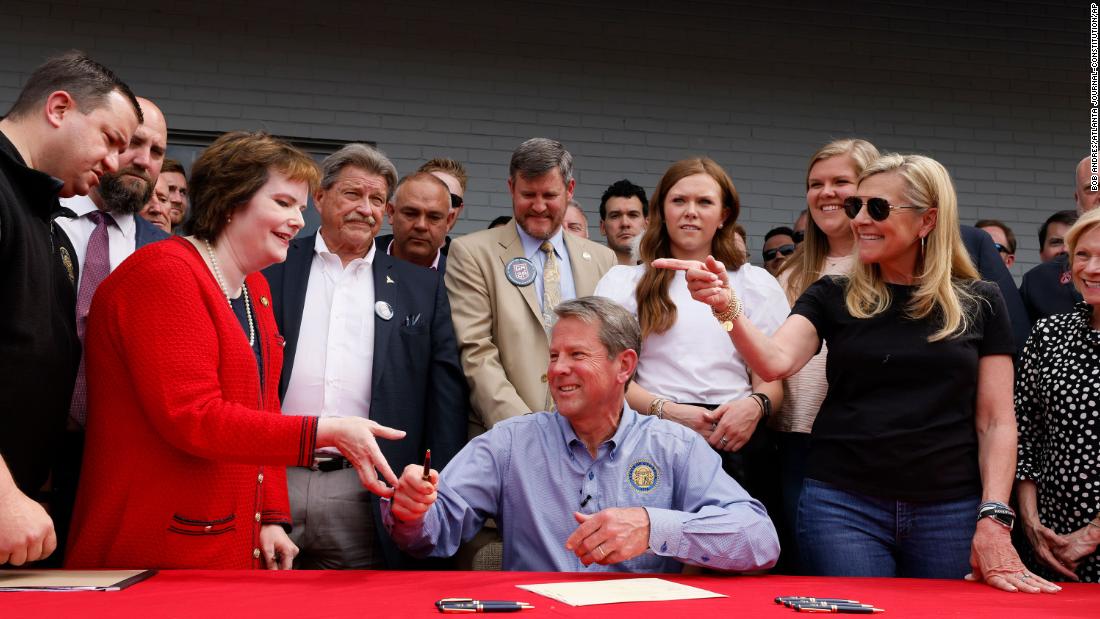 Georgia governor signs bill allowing most residents to carry a concealed gun without a permit