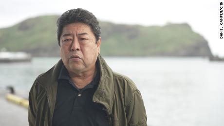 Shigenori Takenishi, head of the local fishing cooperative, says he's worried rising tensions could affect the fishign trade.