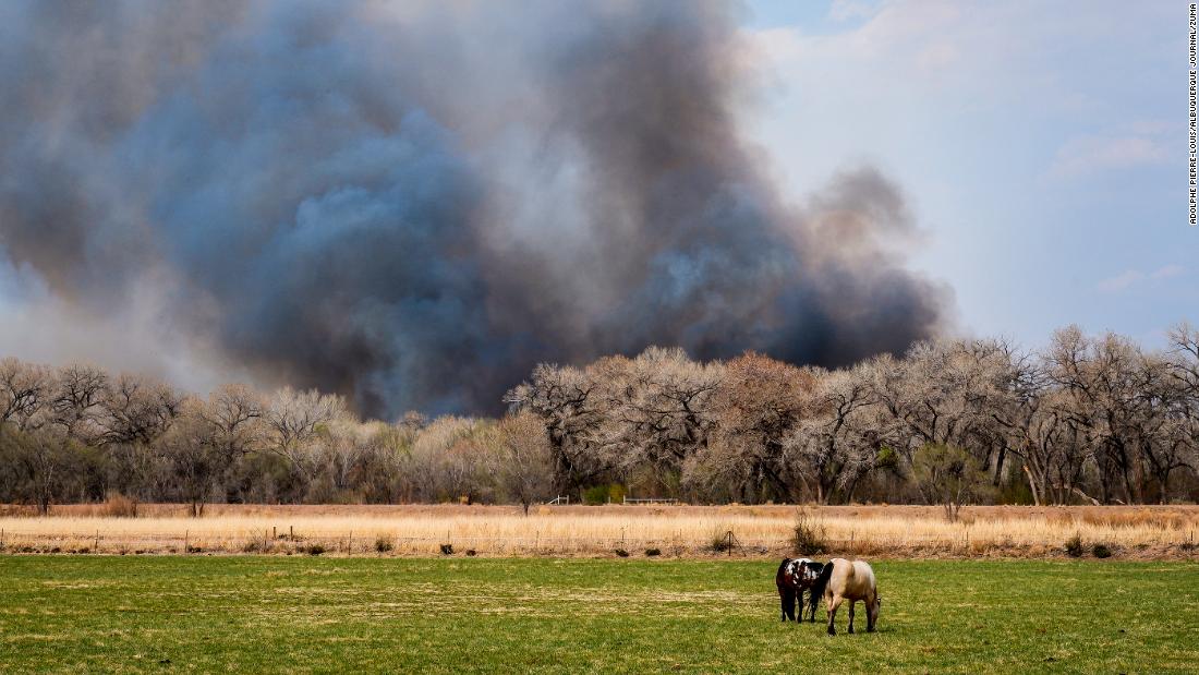 Wildfire destroys 150 structures in small New Mexico town