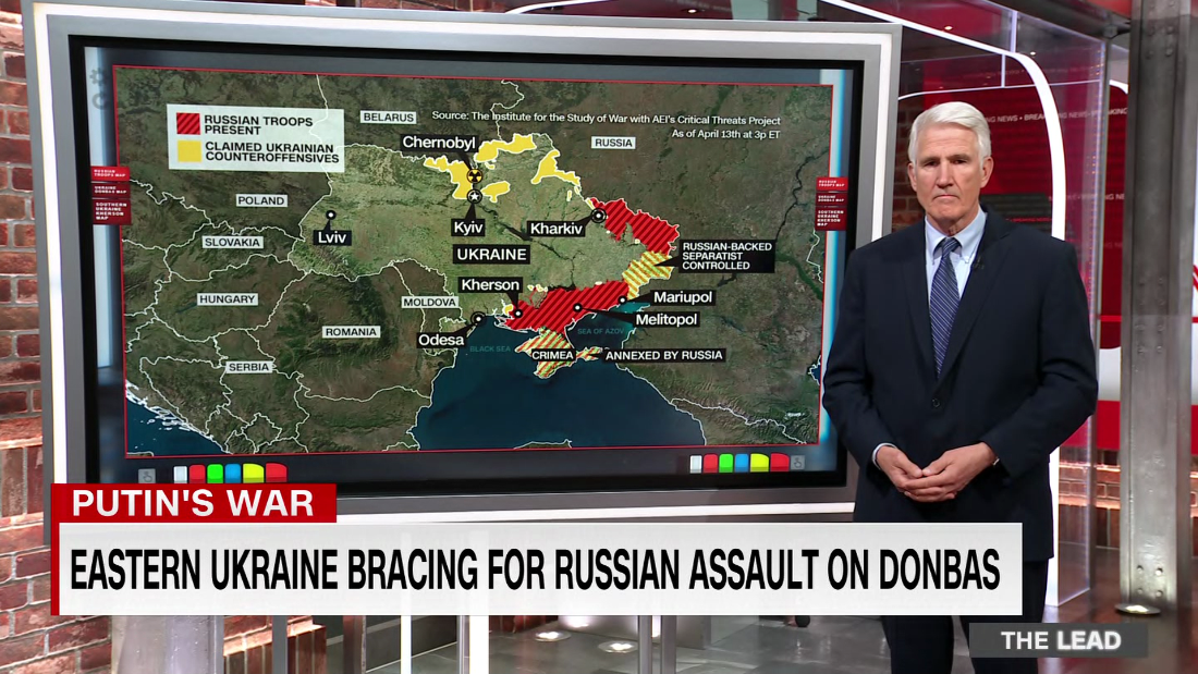 “It may be Russian tactics but this is Ukrainian land… it’s going to be a tough fight.” – CNN Video