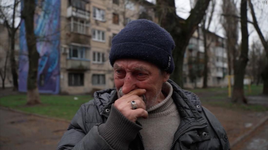 Unable to evacuate, these Ukrainians face the horrors of war every day