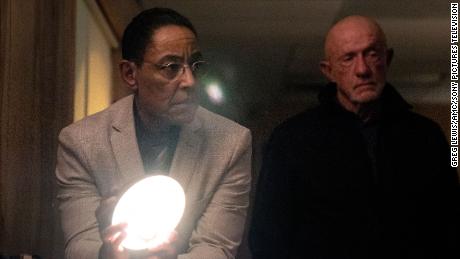 Giancarlo Esposito as Gus Fring, Jonathan Banks as Mike Ehrmantraut in &#39;Better Call Saul.&#39;