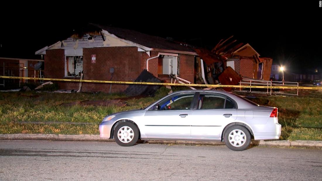 Explosion at duplex in Virginia's Hampton Roads area critically injures 2, official says