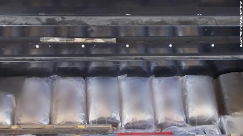 Authorities seize over 400 pounds of meth, cocaine and heroin in toolboxes at California border crossing
