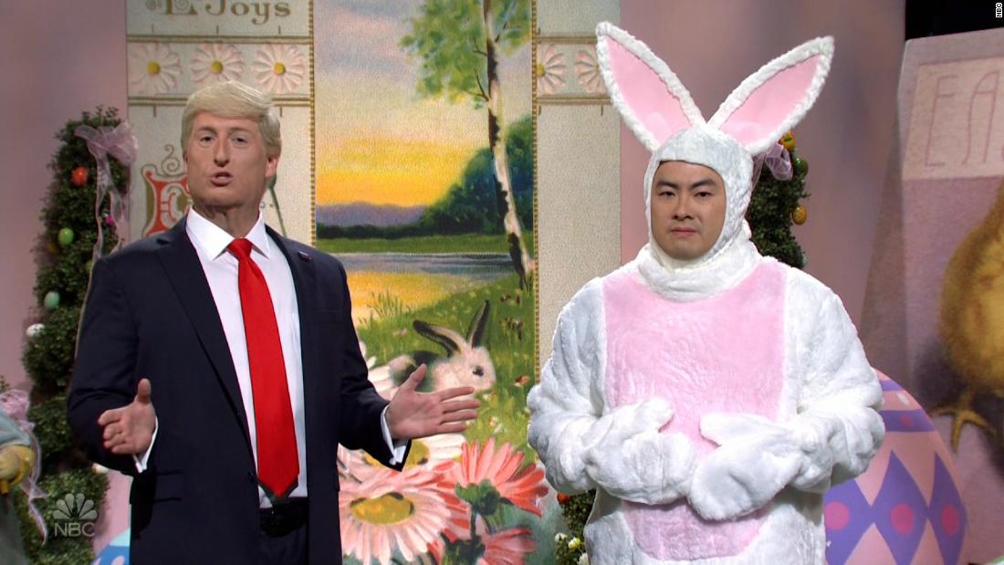 'SNL' brings out Dr. Fauci, Marjorie Taylor Greene and Trump for Easter messages