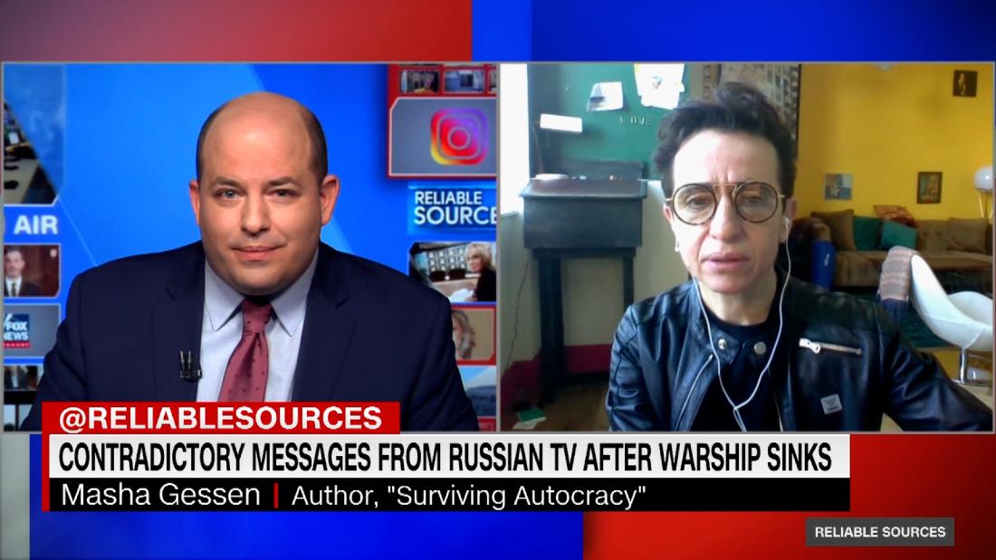 Masha Gessen Everything That Is On Russian Tv Is A Lie Cnn Video