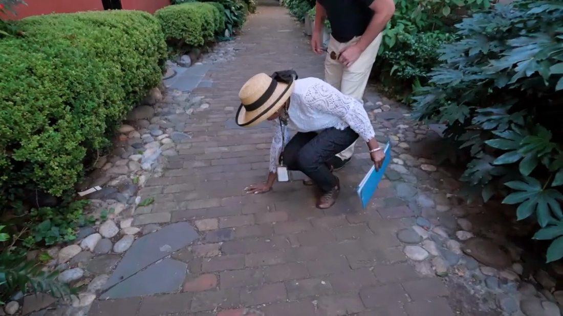 The fingerprints of slaves can be found on these brick sidewalks – CNN Video