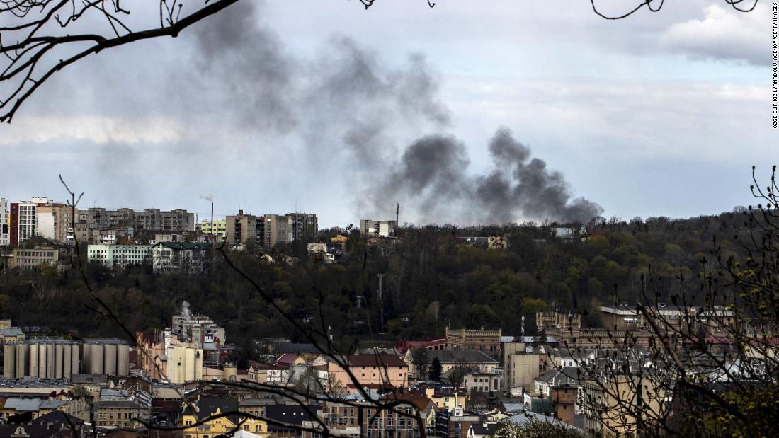 At least six dead and 11 injured in missile strikes, with the blast affecting a hotel housing evacuees, local officials say