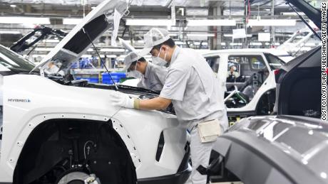 Toyota, Volkswagen and Tesla bring factories in China back online