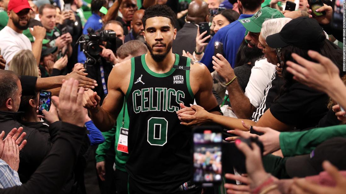 Jayson Tatum hits buzzer-beater to lift Boston Celtics over Brooklyn Nets in Game 1