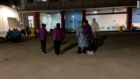Video shows seniors being transferred to government isolation wards