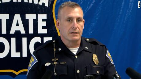 Indiana State Police Sgt. Carey Huls asked the public for information on the child&#39;s identity.