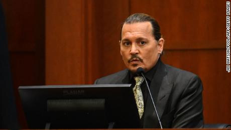 Johnny Depp testifies he's never 'struck any woman' in his life