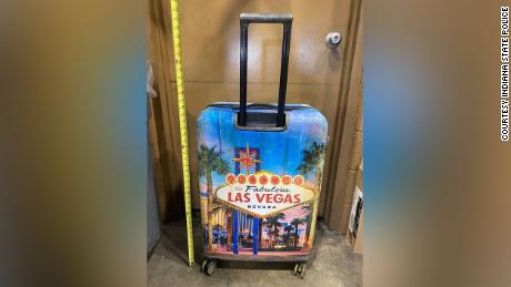The boy&#39;s body was found in this suitcase, police said. Anyone with information is asked to call the toll-free number established for this case: 1-888-437-6432.