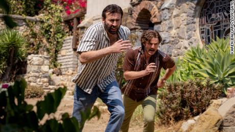 Nicolas Cage and Pedro Pascal in 'The Unbearable Weight of Massive Talent.'