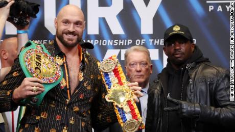 Tyson Fury and Dillian Whyte go head-to-head for the WBC heavyweight title on Saturday.