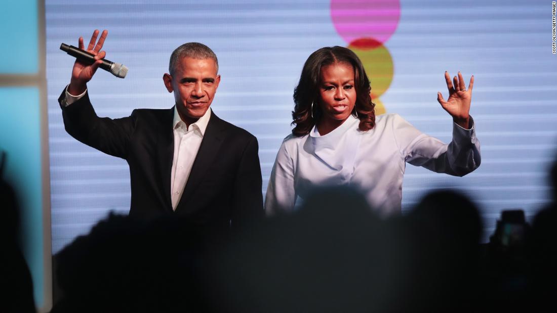 Barack and Michelle Obama ink deal with Amazon's Audible - CNN