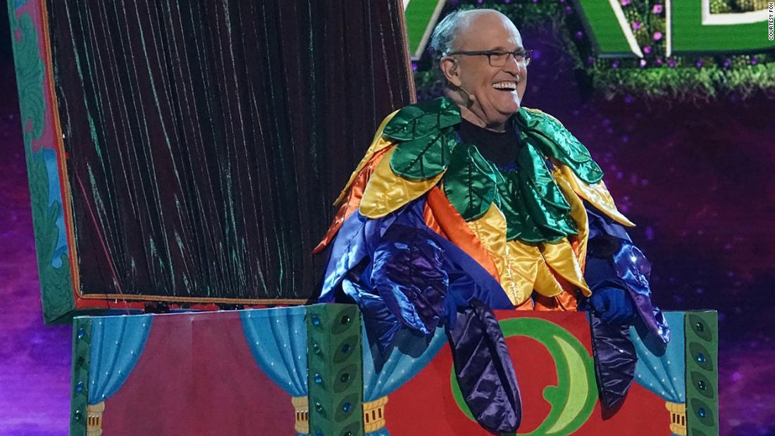 Watch: Rudy Giuliani revealed as ‘The Masked Singer’ contestant – CNN Video