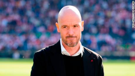 Ten Hag will join Manchester United as manager from the end of the season, the club announced Thursday.