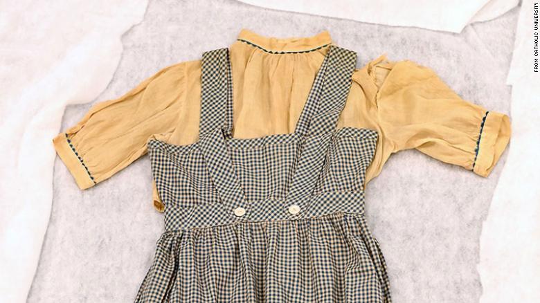 A Dress Worn By Judy Garland In The Wizard Of Oz Is Up For Sale Cnn 1574