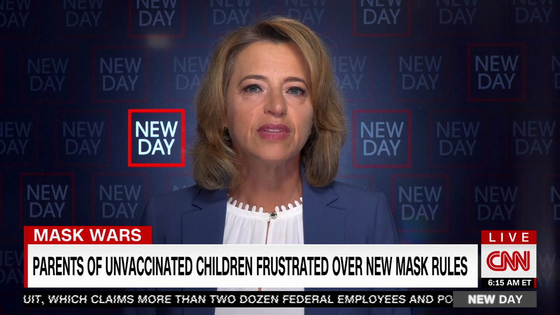 Parents of unvaccinated children frustrated over new mask rules – CNN Video