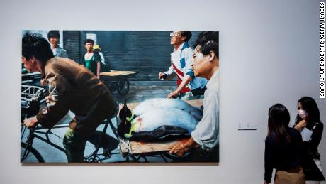 Hong Kong museum removes controversial Tiananmen painting