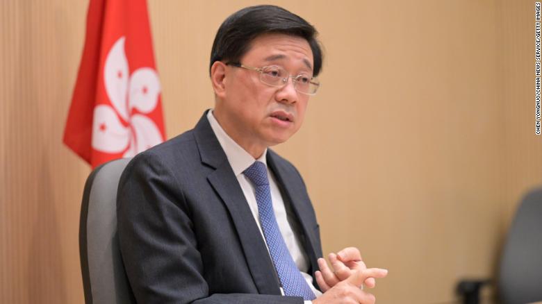 Chinese officials slam YouTube for removing account of Hong Kong’s expected next leader