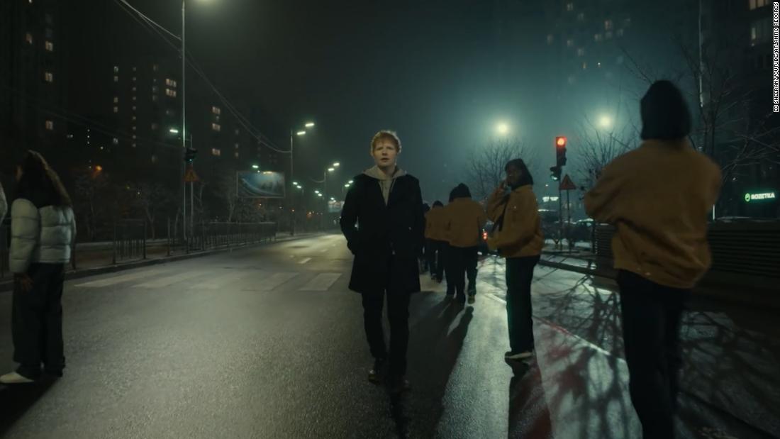 Watch: Ed Sheeran releases ‘2step’ video filmed in Ukraine – CNN Video