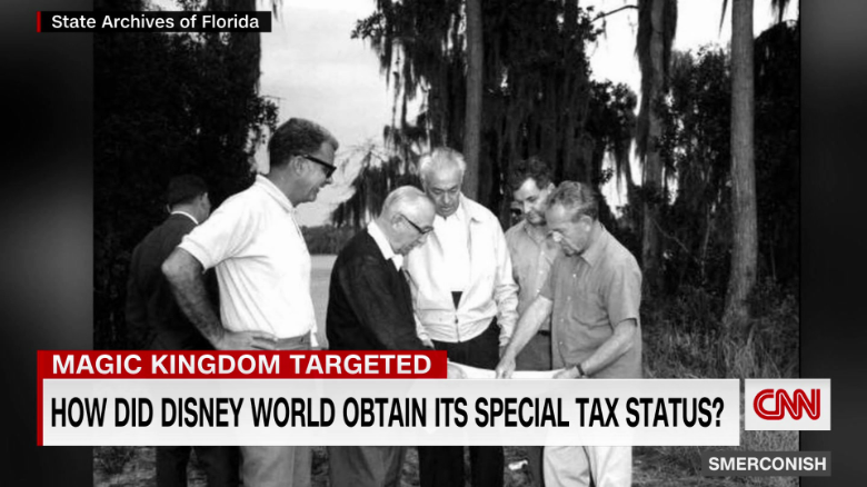What happens if Disney loses its special tax status in Florida? 