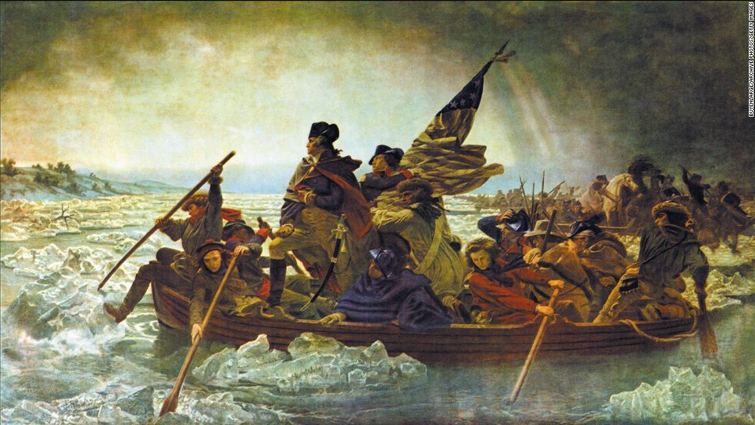 ‘Washington Crossing the Delaware’ that hung in the White House up for auction at Christie’s in May