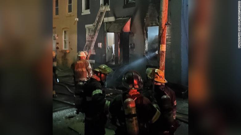 A woman and 3 children were killed in Philadelphia house fire