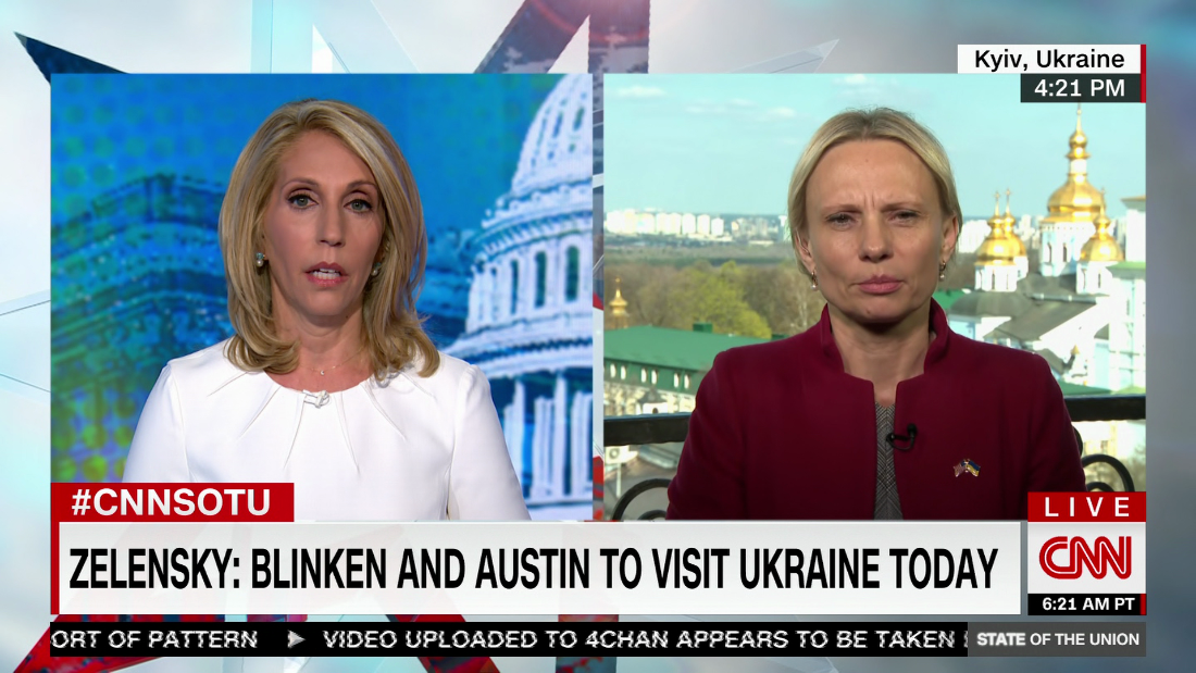 Ukrainian-born Congresswoman on her emotional trip to Kyiv – CNN Video