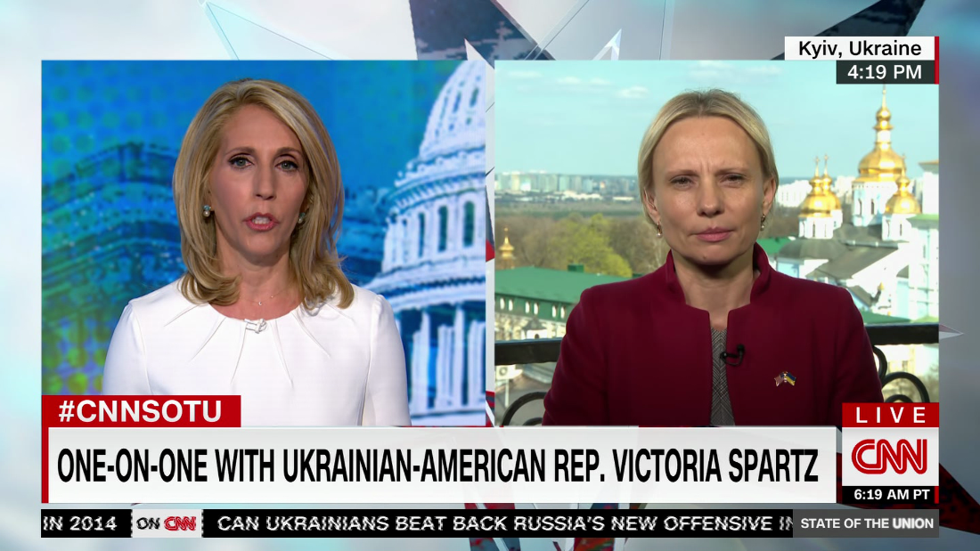 Ukrainian-born Rep. Spartz urges Biden to visit Kyiv – CNN Video