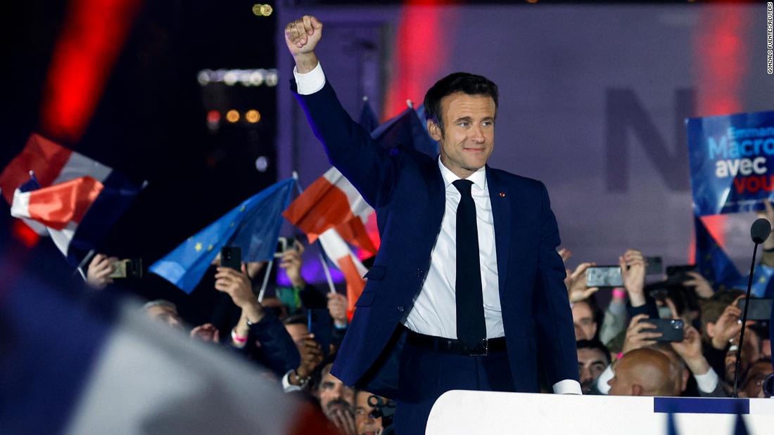 Kết quả bầu cử Pháp: Emmanuel Macron thắng dự án thăm dò ý kiến
