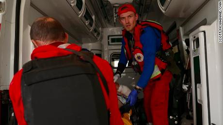 As Russian rockets rain down on Kharkiv, its paramedics risk their lives to save others