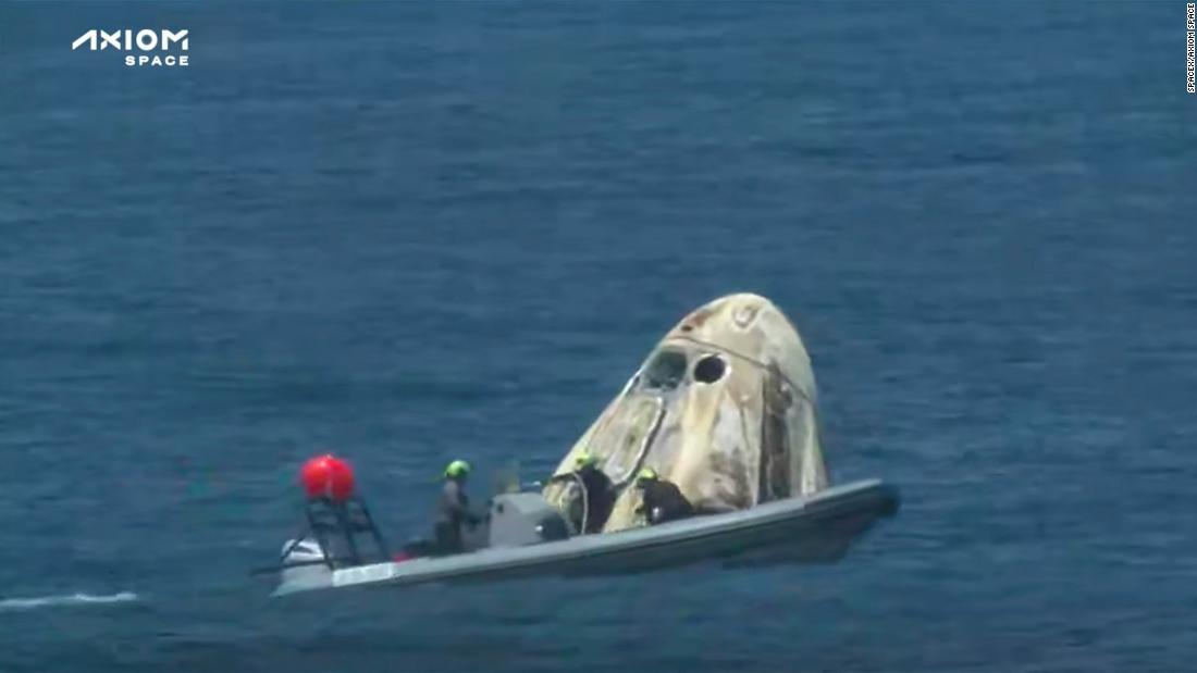 L’intégralité de la mission privée des astronautes de SpaceX est lancée avec succès après une semaine de retard