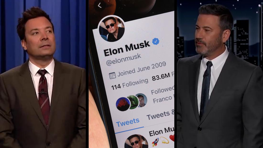 Late night hosts joke about Musk’s Twitter takeover – CNN Video