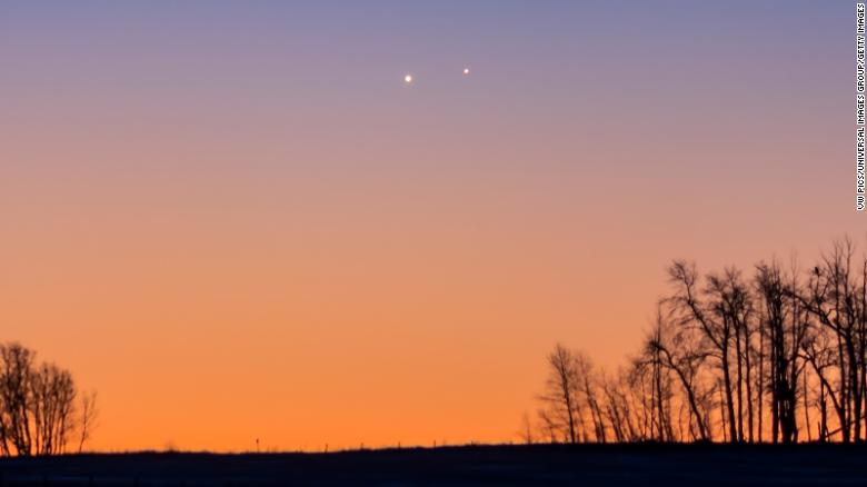 The closest Venus and Jupiter conjunction in over 5 years is at the end of April