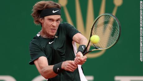 Rublev has criticized the decision to ban tennis players from Russia and Belarus from competing at Wimbledon. 