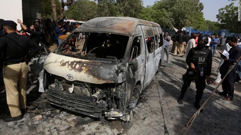 Chinese teachers among 4 killed in Pakistan university blast