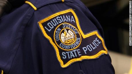 A Louisana State Police patch