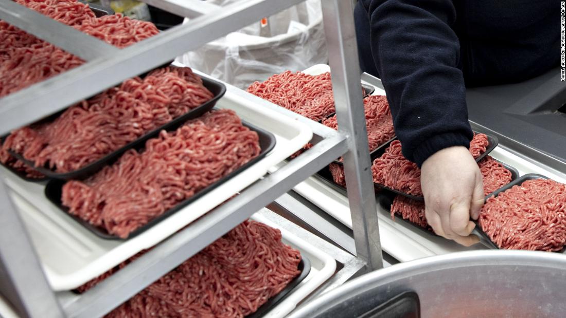 Over 120,000 lbs of minced meat products recalled due to fears of E. coli contamination