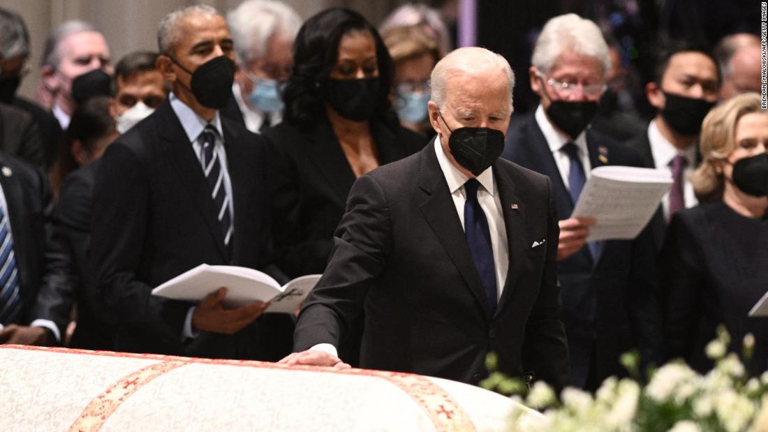 Biden eulogizes Madeleine Albright: 'She turned the tide of history'