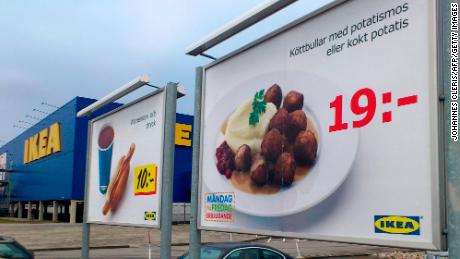 Ikea sells more than 1 billion meatballs annually.